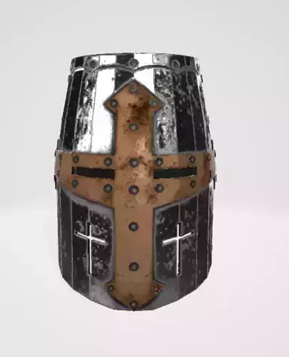 Knight helmet