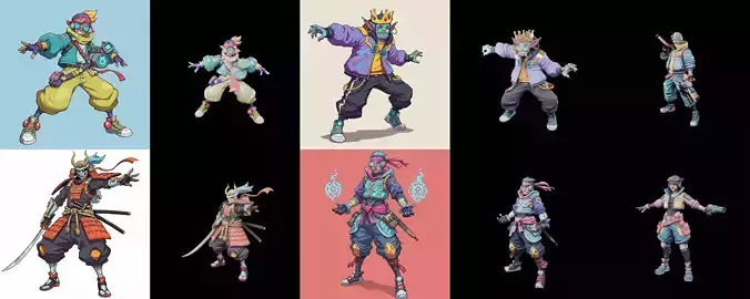 StreetGear bundle 7 pack 100 glb