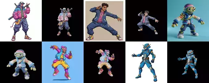 StreetGear bundle 13 pack 100 glb