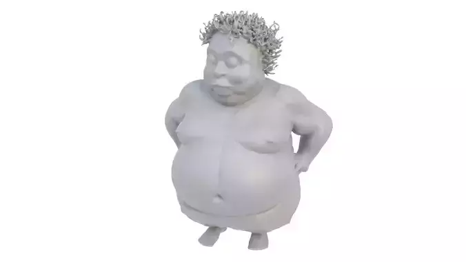 Figurine character man 09