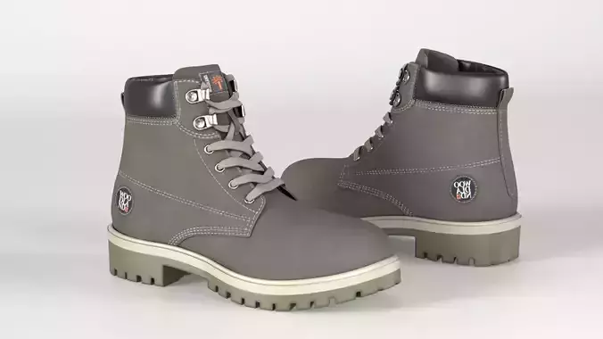 Woodland Boots 3D model