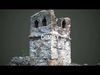 Abandoned House Ruined Part Scan - Chimney 01 3D model_1