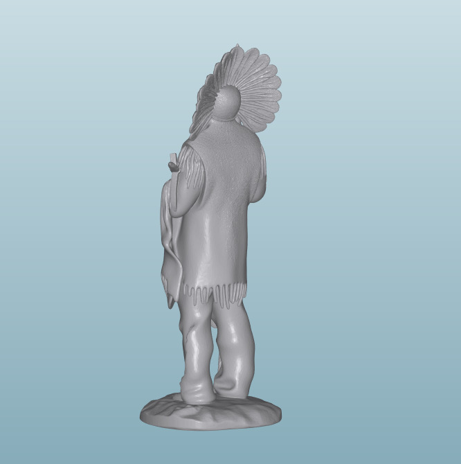 INDIAN W17 Native American Figures 3D print model_1