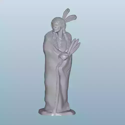 INDIAN  W19 Native American Figures 3D print model