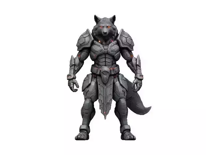 Wolf Cyborg
