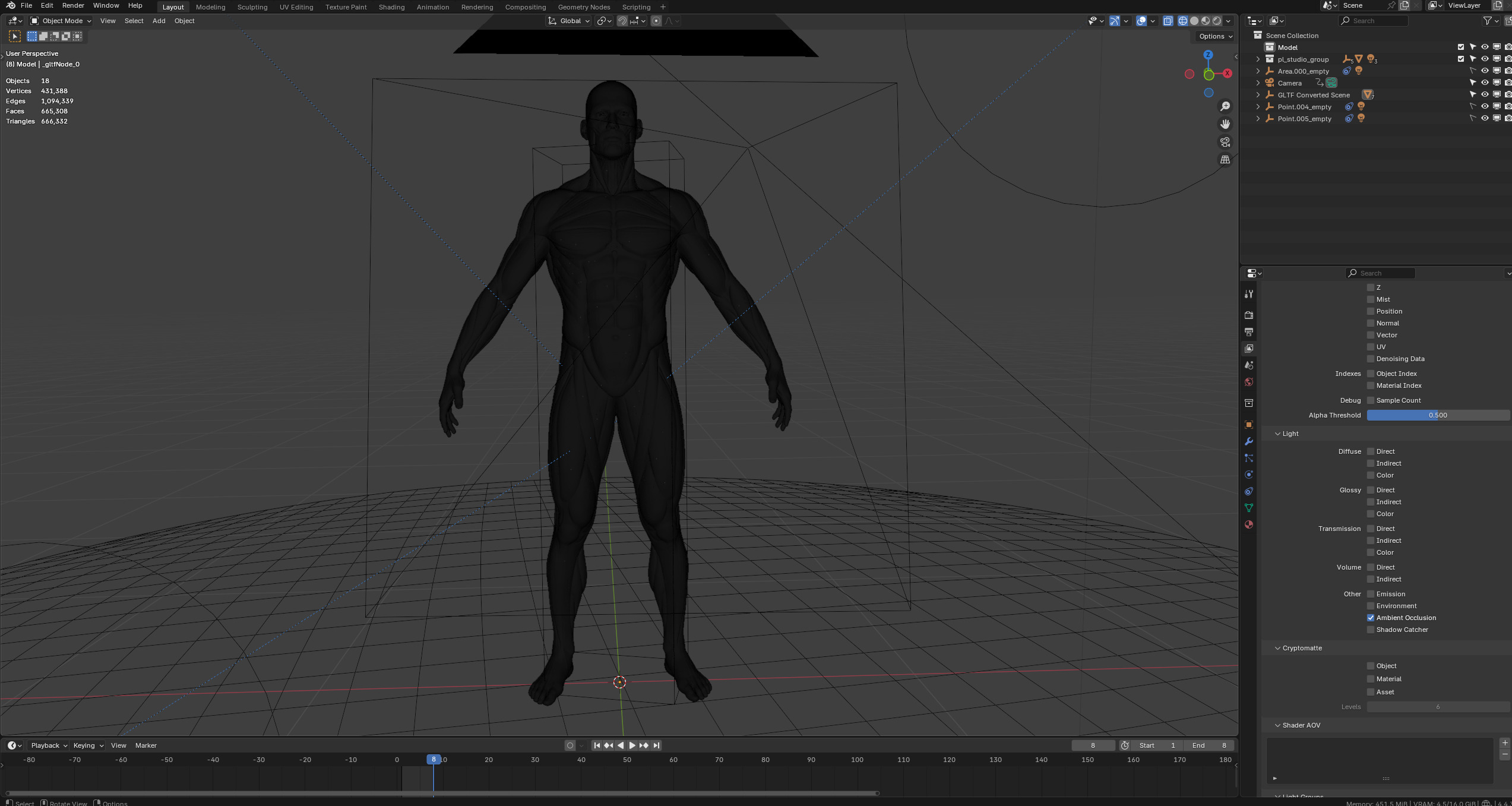 Male Muscle Anatomy Reference 3D model_9