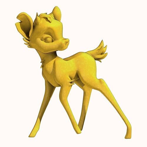 Young Ronno from Bambi 2 3D print model