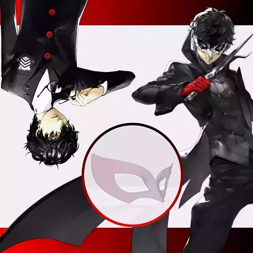 Joker Mask from Persona 5 3D print model