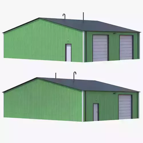 Industrial Building 11 Green