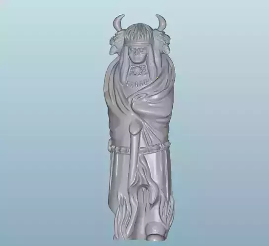 INDIAN  W27 Native American Figures 3D print model
