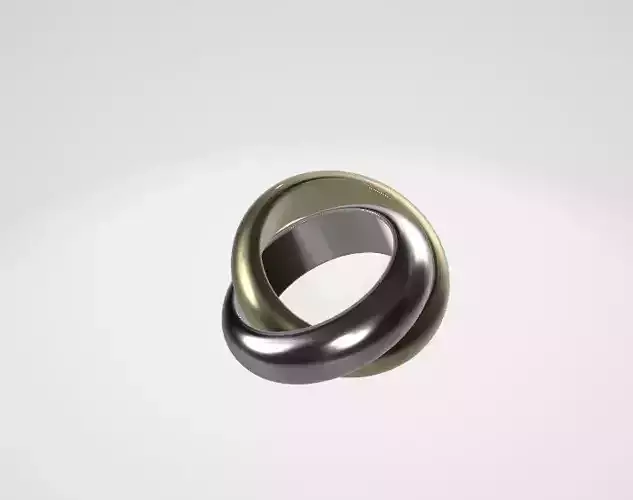 Womens stainless steel ring 