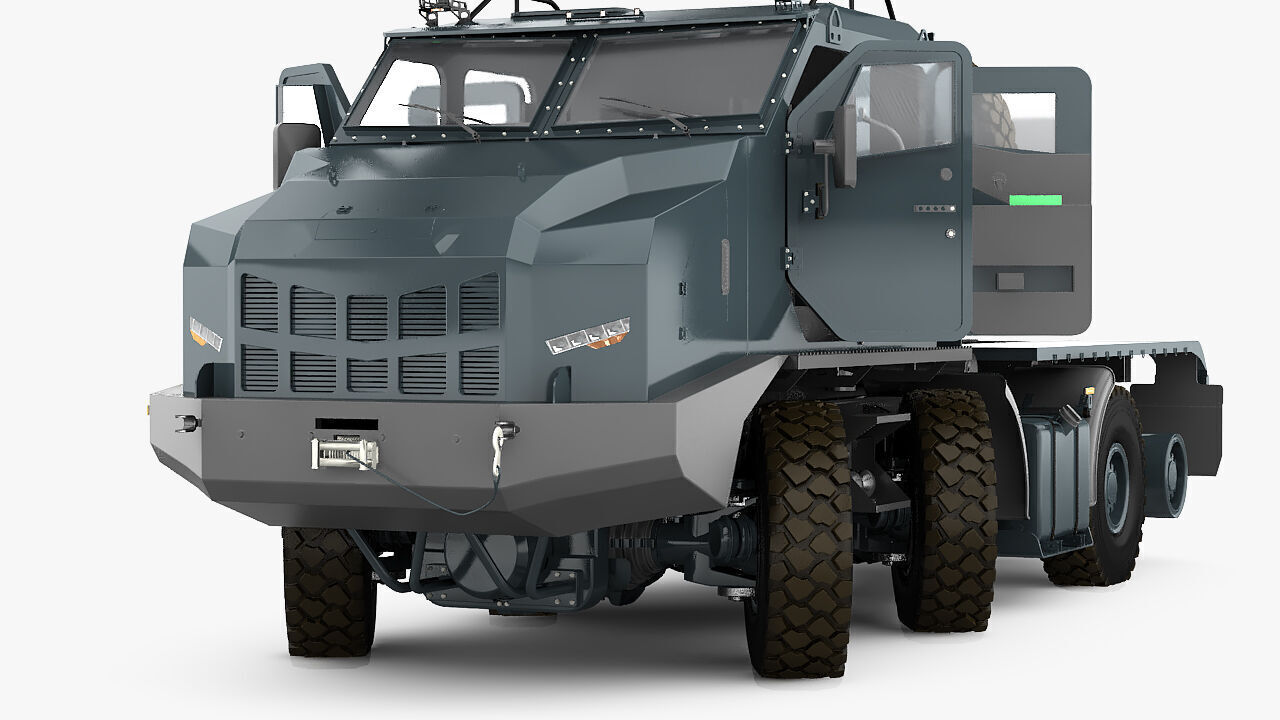 Custom vehicle made in 3d 3D model_43