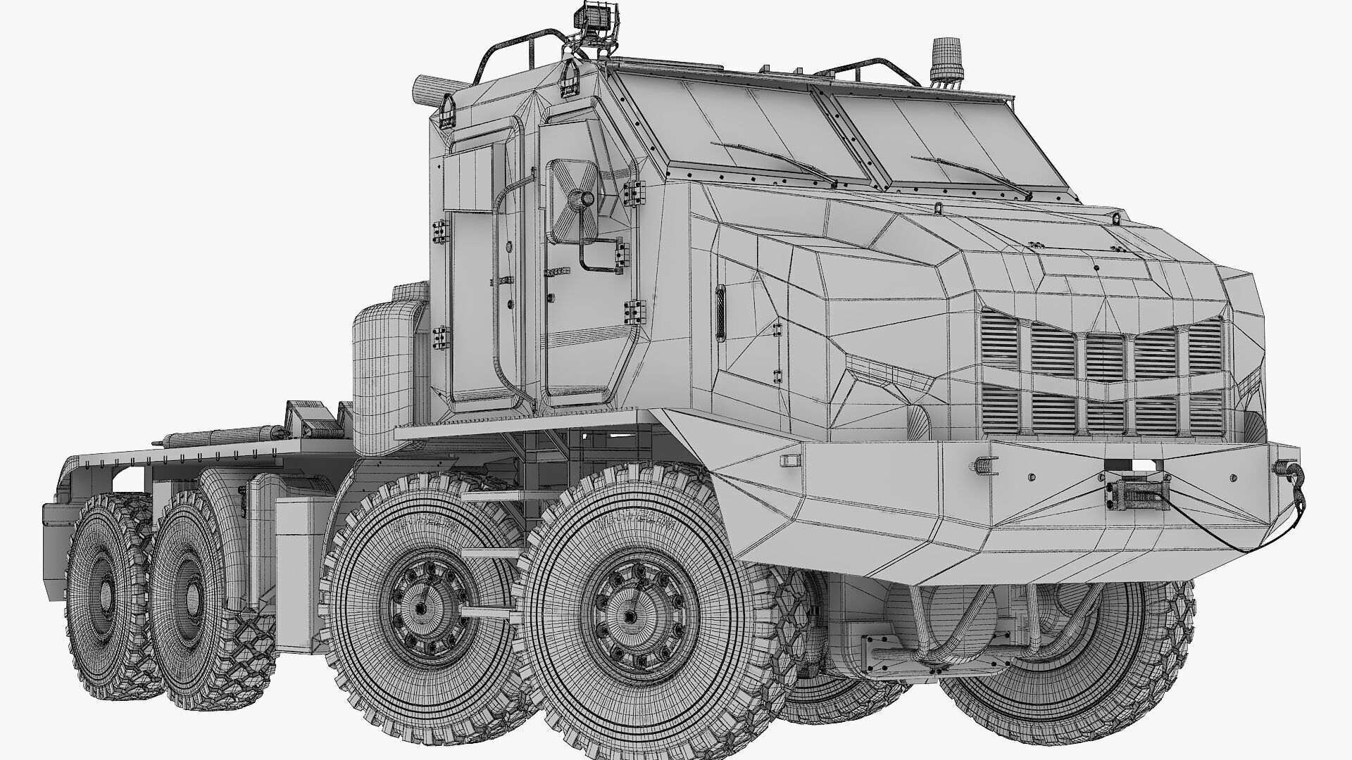 Custom vehicle made in 3d 3D model_51