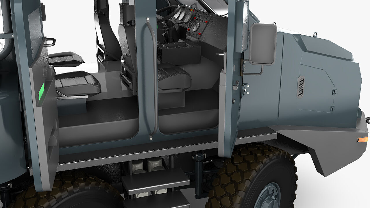 Custom vehicle made in 3d 3D model_37