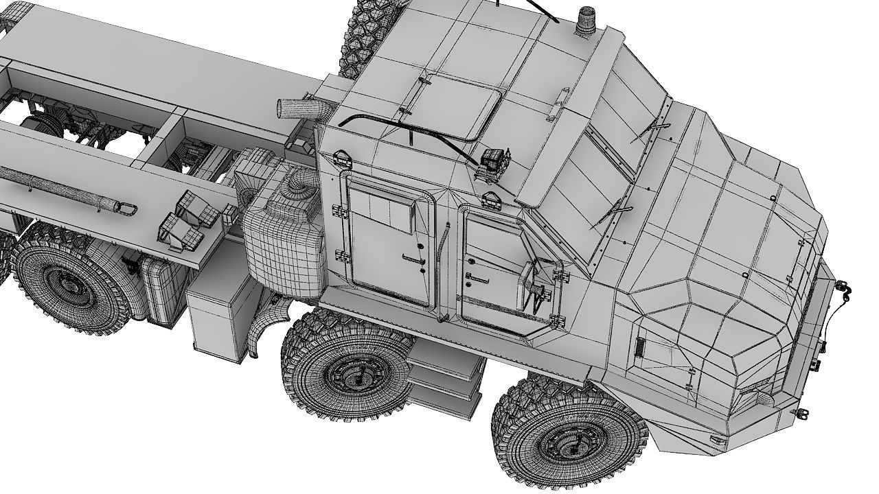 Custom vehicle made in 3d 3D model_4