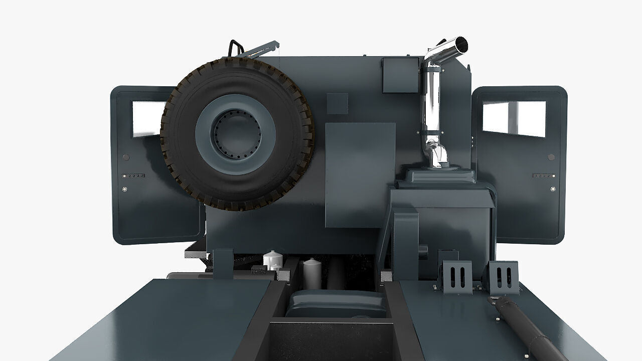 Custom vehicle made in 3d 3D model_47