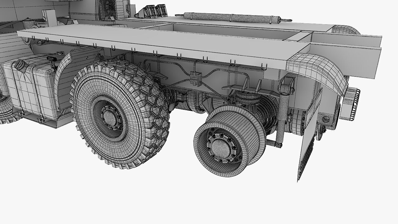 Custom vehicle made in 3d 3D model_36