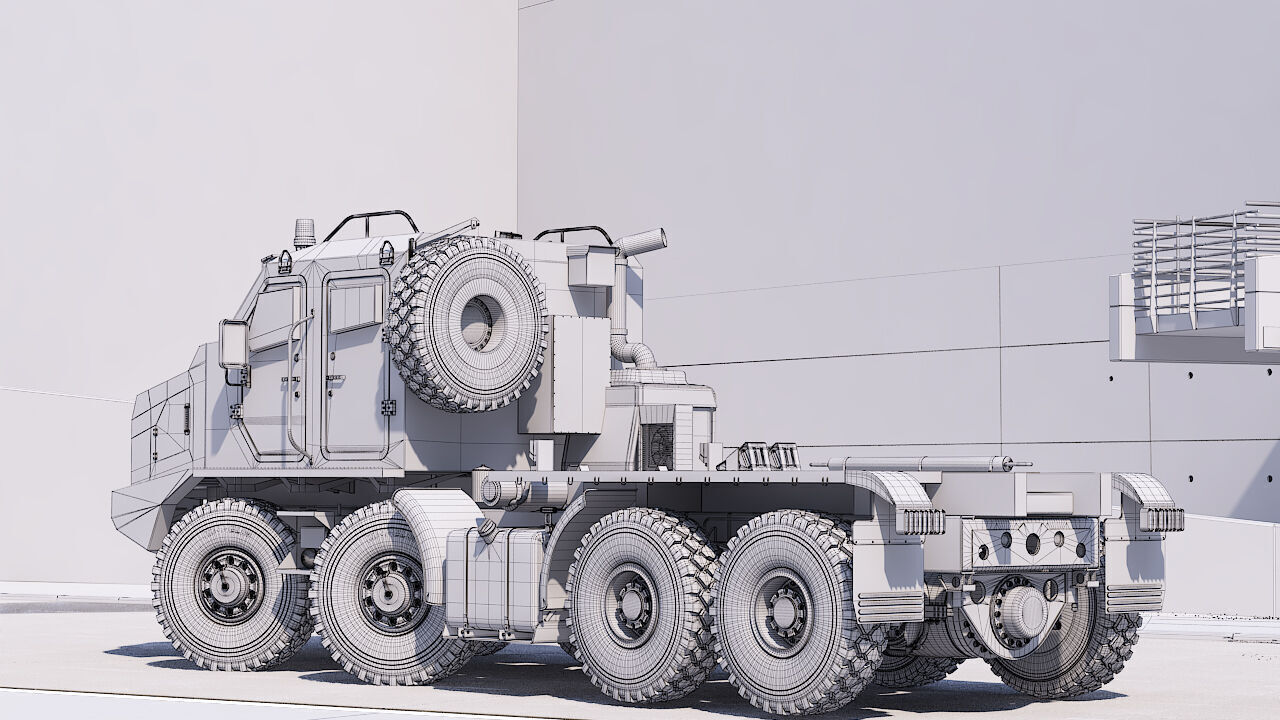 Custom vehicle made in 3d 3D model_2