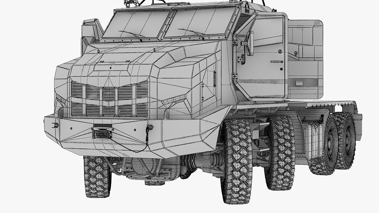 Custom vehicle made in 3d 3D model_44