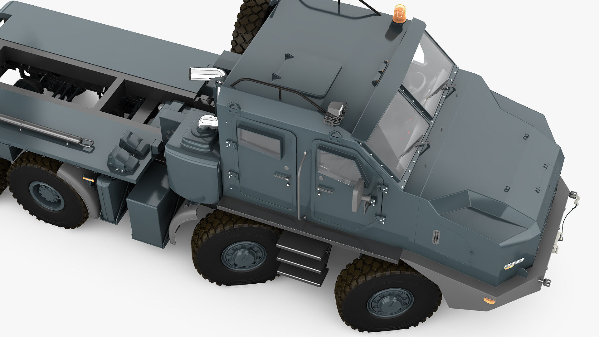 Custom vehicle made in 3d 3D model_56