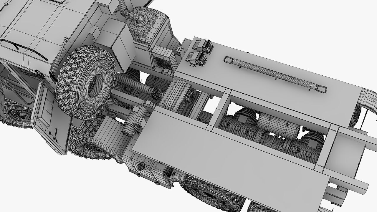 Custom vehicle made in 3d 3D model_28