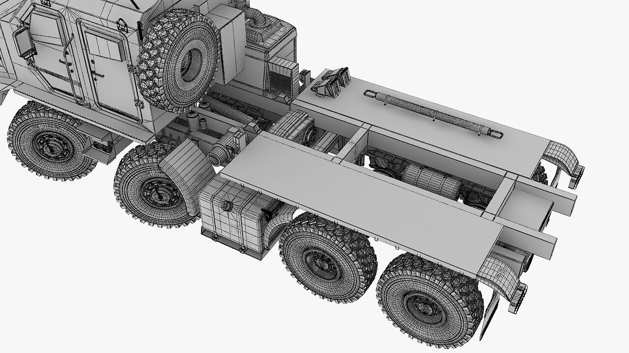 Custom vehicle made in 3d 3D model_18