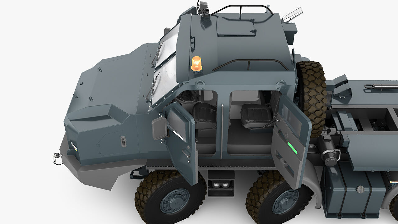 Custom vehicle made in 3d 3D model_25
