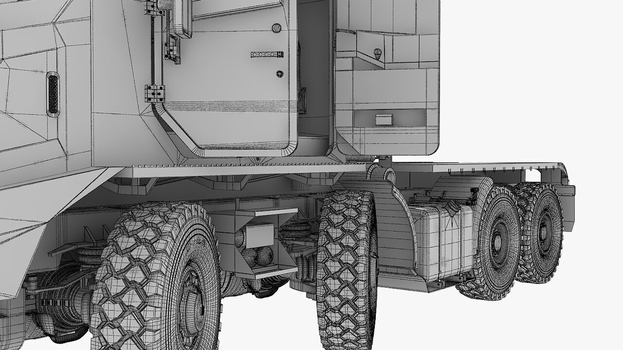 Custom vehicle made in 3d 3D model_20