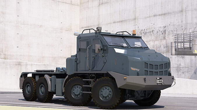 Custom vehicle made in 3d 3D model