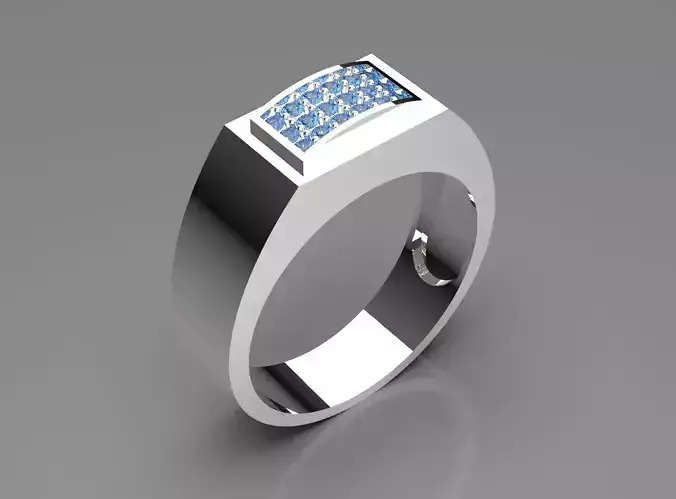 gold man ring mr0208