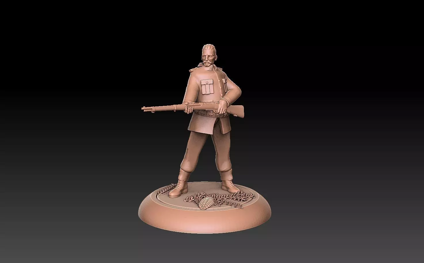 Swedish WW2 Rifle Platoon Early-War Era 3D print model_30