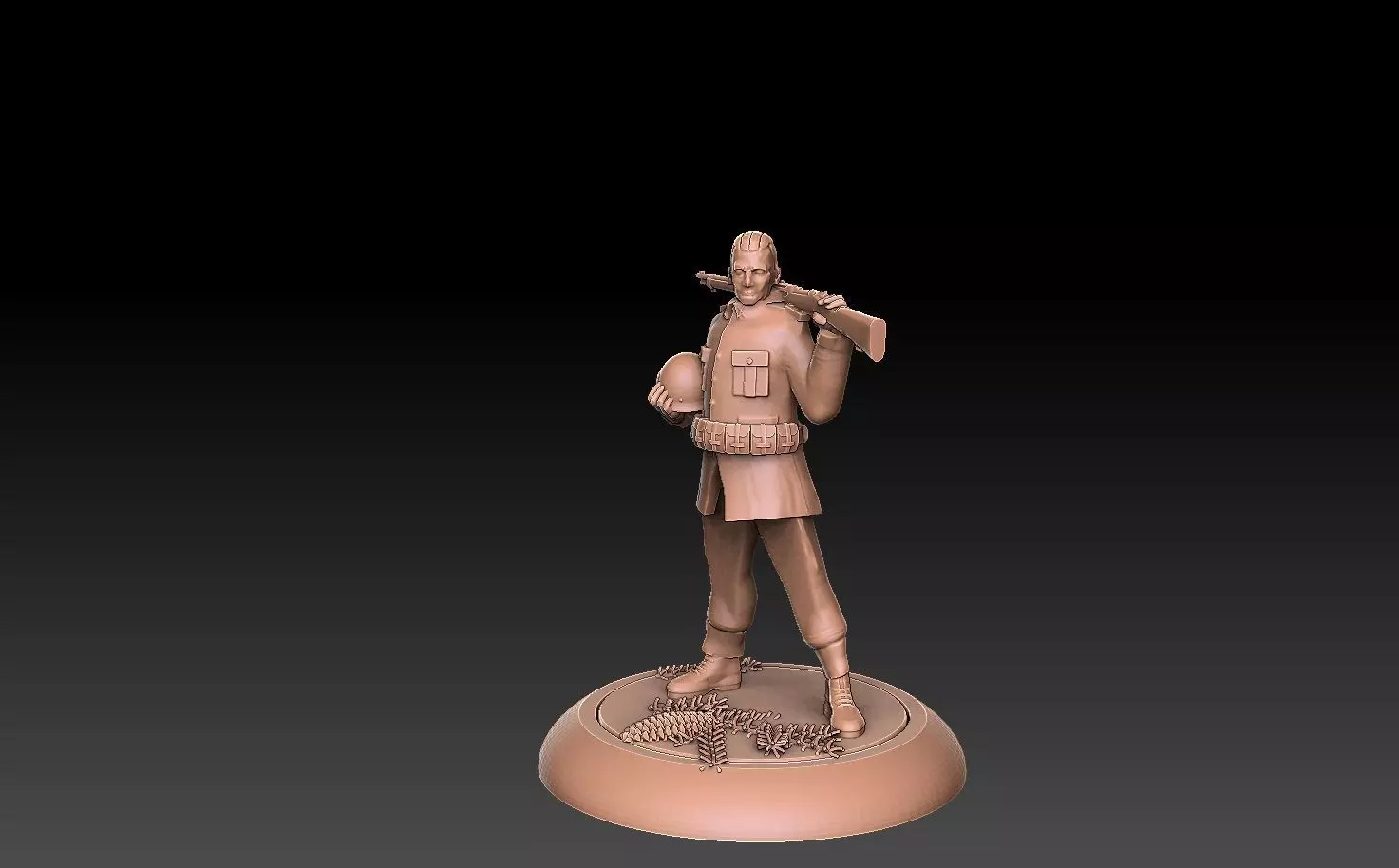 Swedish WW2 Rifle Platoon Early-War Era 3D print model_24