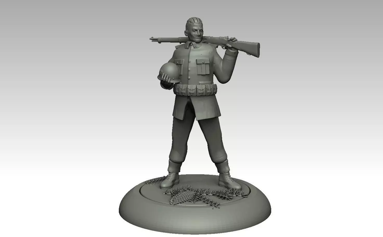 Swedish WW2 Rifle Platoon Early-War Era 3D print model_4