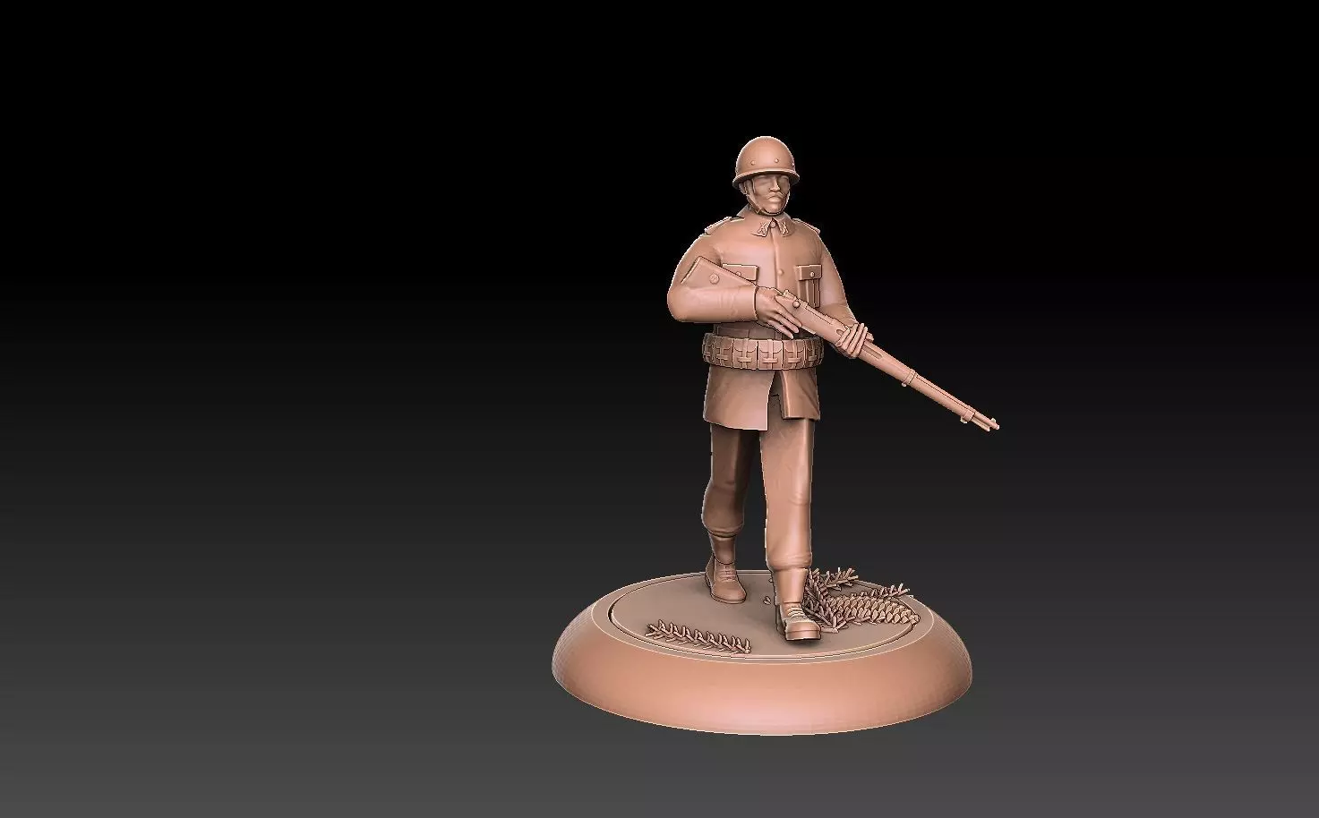 Swedish WW2 Rifle Platoon Early-War Era 3D print model_14