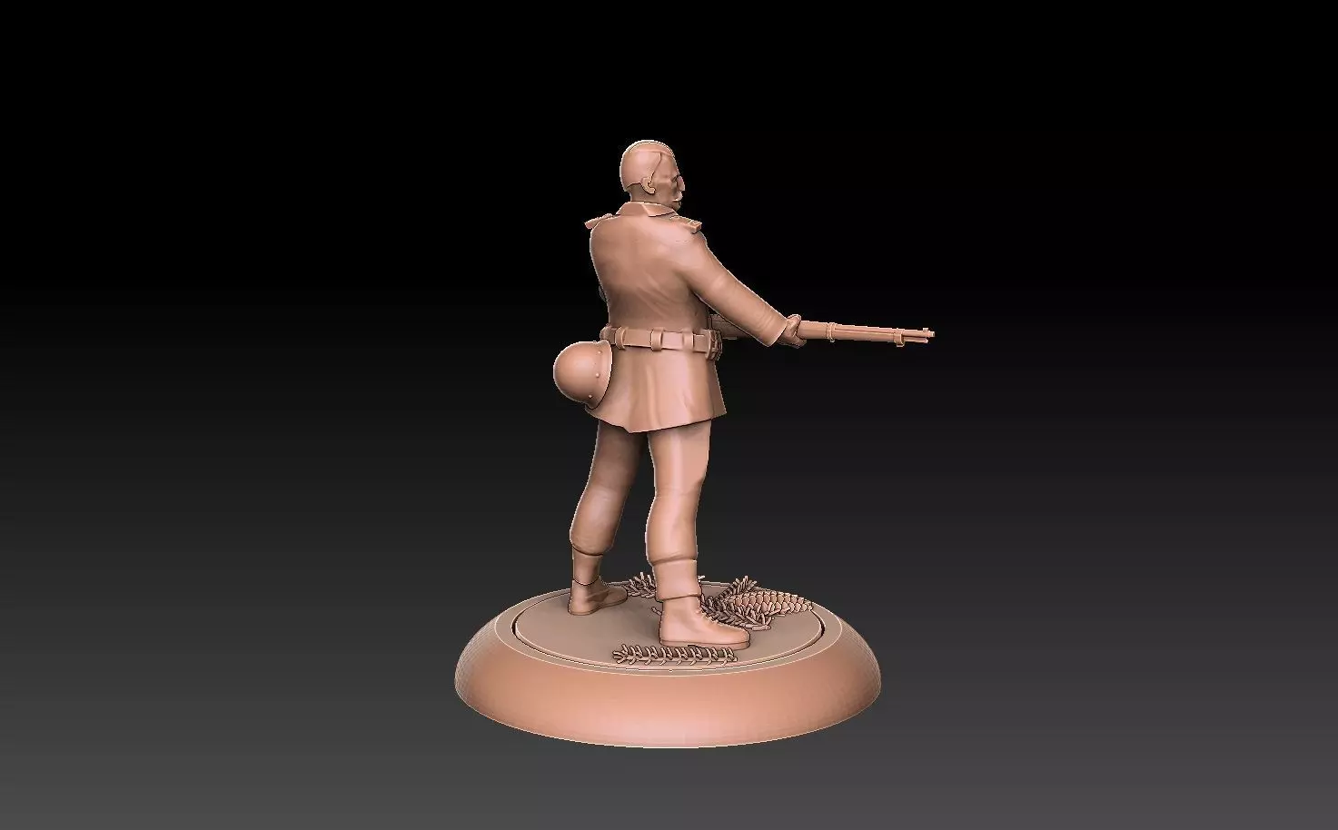 Swedish WW2 Rifle Platoon Early-War Era 3D print model_29