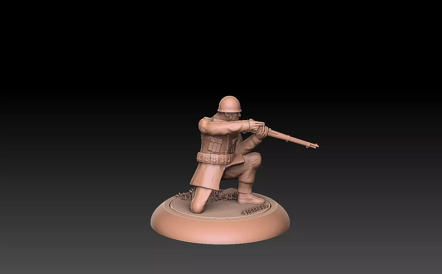 Swedish WW2 Rifle Platoon Early-War Era 3D print model_26