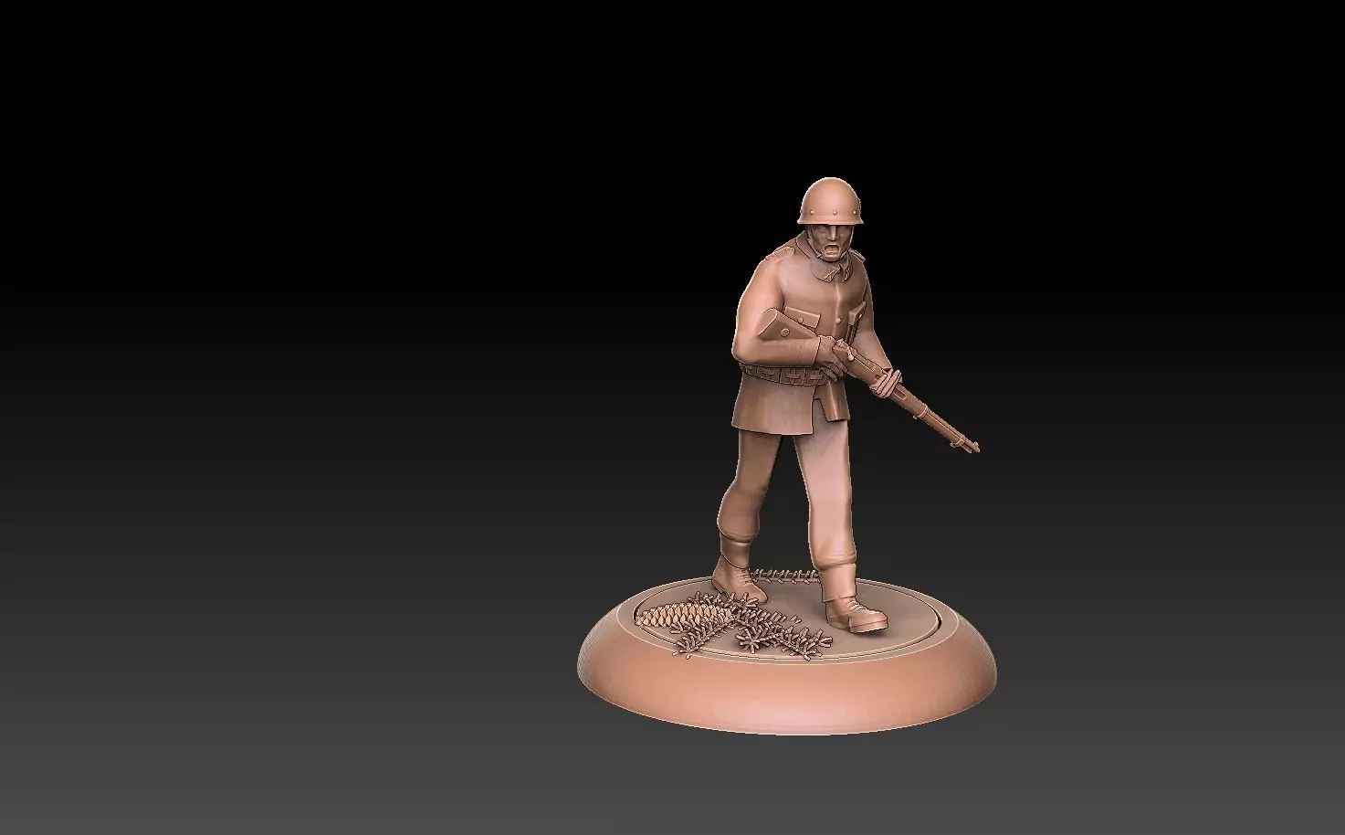 Swedish WW2 Rifle Platoon Early-War Era 3D print model_15