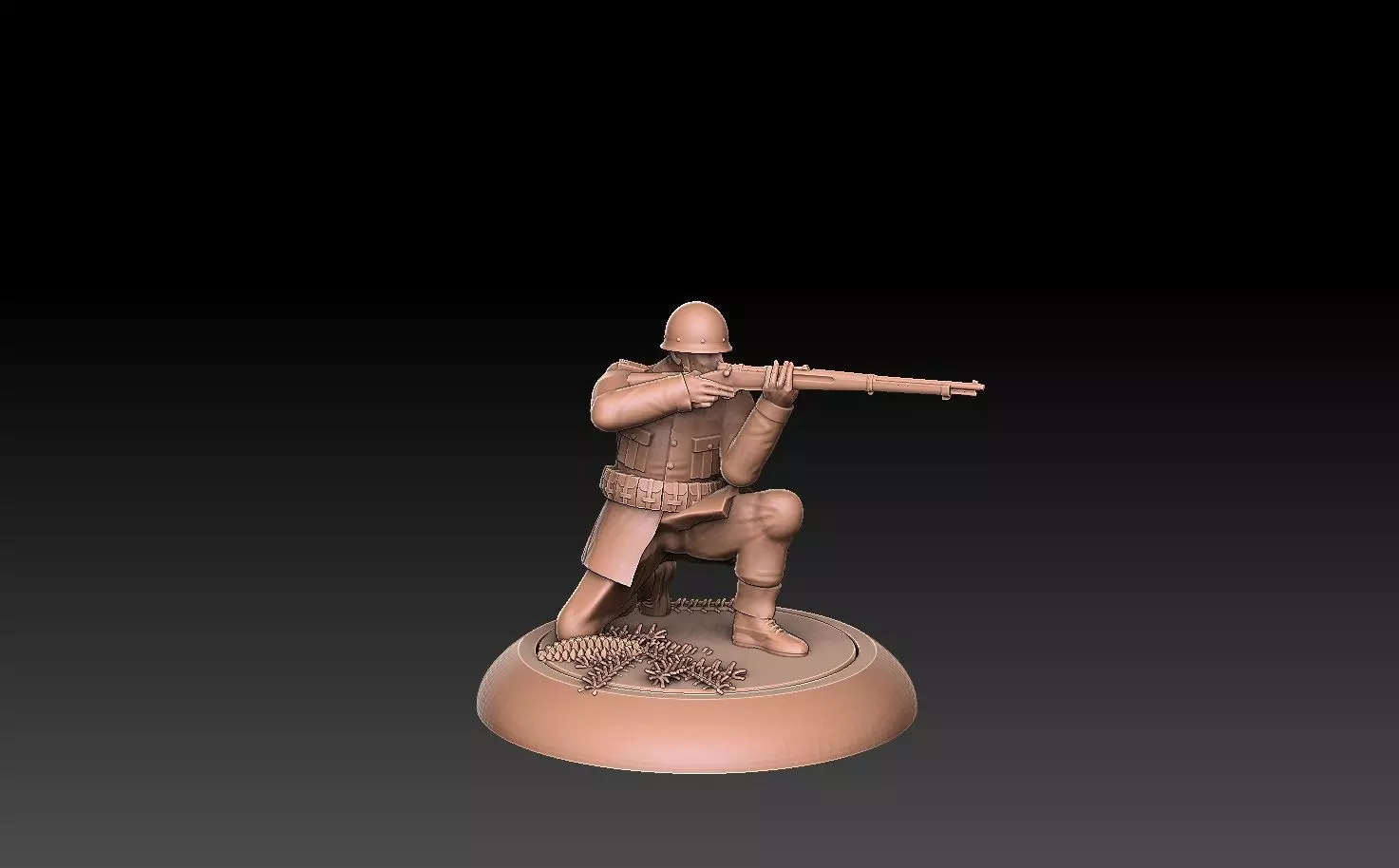 Swedish WW2 Rifle Platoon Early-War Era 3D print model_21