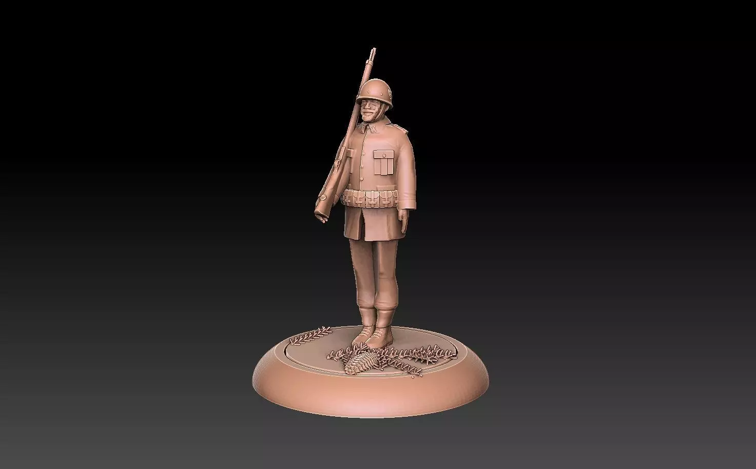 Swedish WW2 Rifle Platoon Early-War Era 3D print model_17