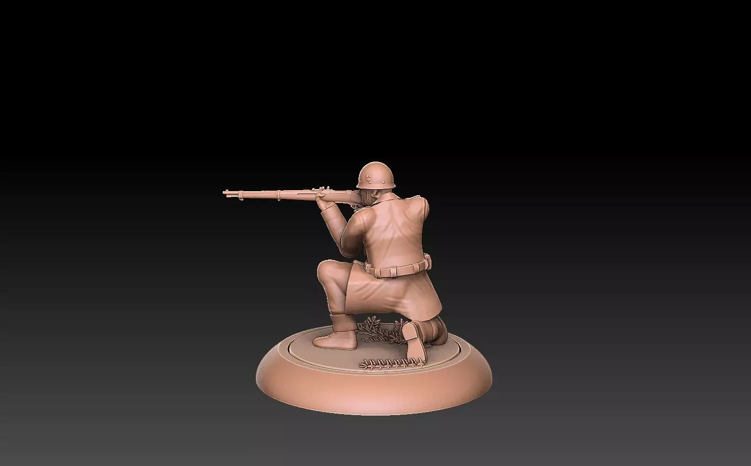 Swedish WW2 Rifle Platoon Early-War Era 3D print model_20