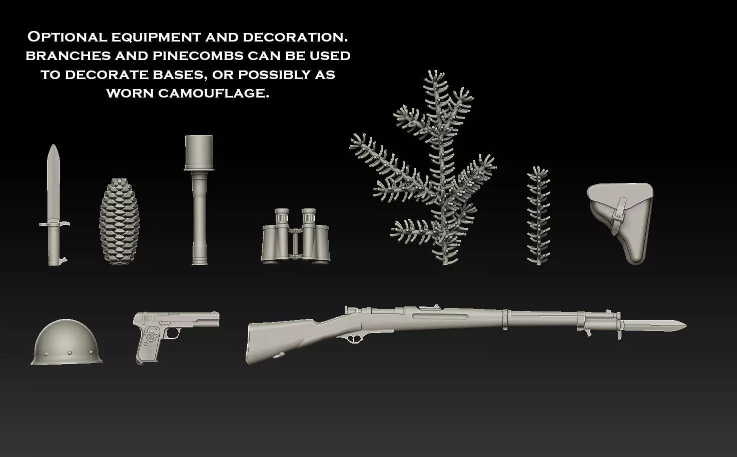 Swedish WW2 Rifle Platoon Early-War Era 3D print model_6