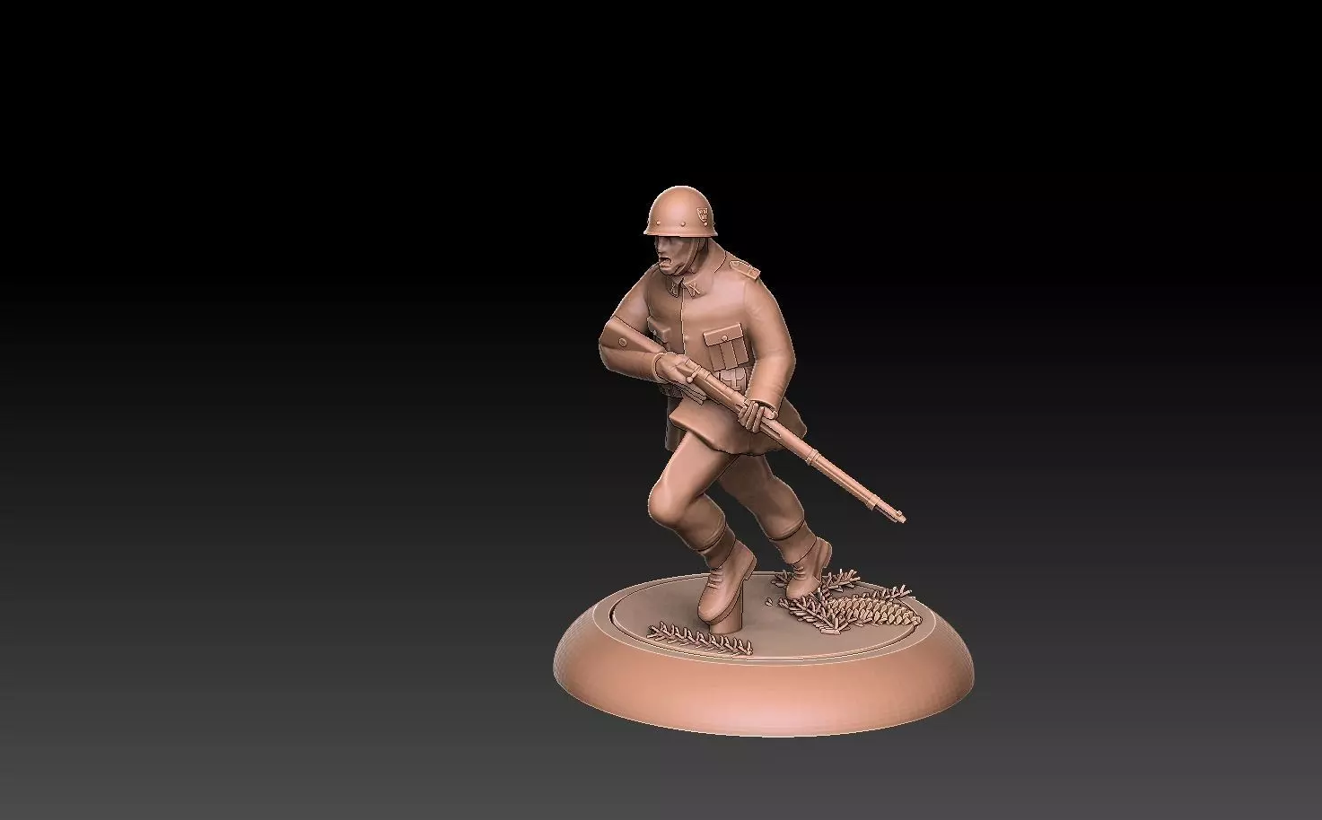 Swedish WW2 Rifle Platoon Early-War Era 3D print model_13