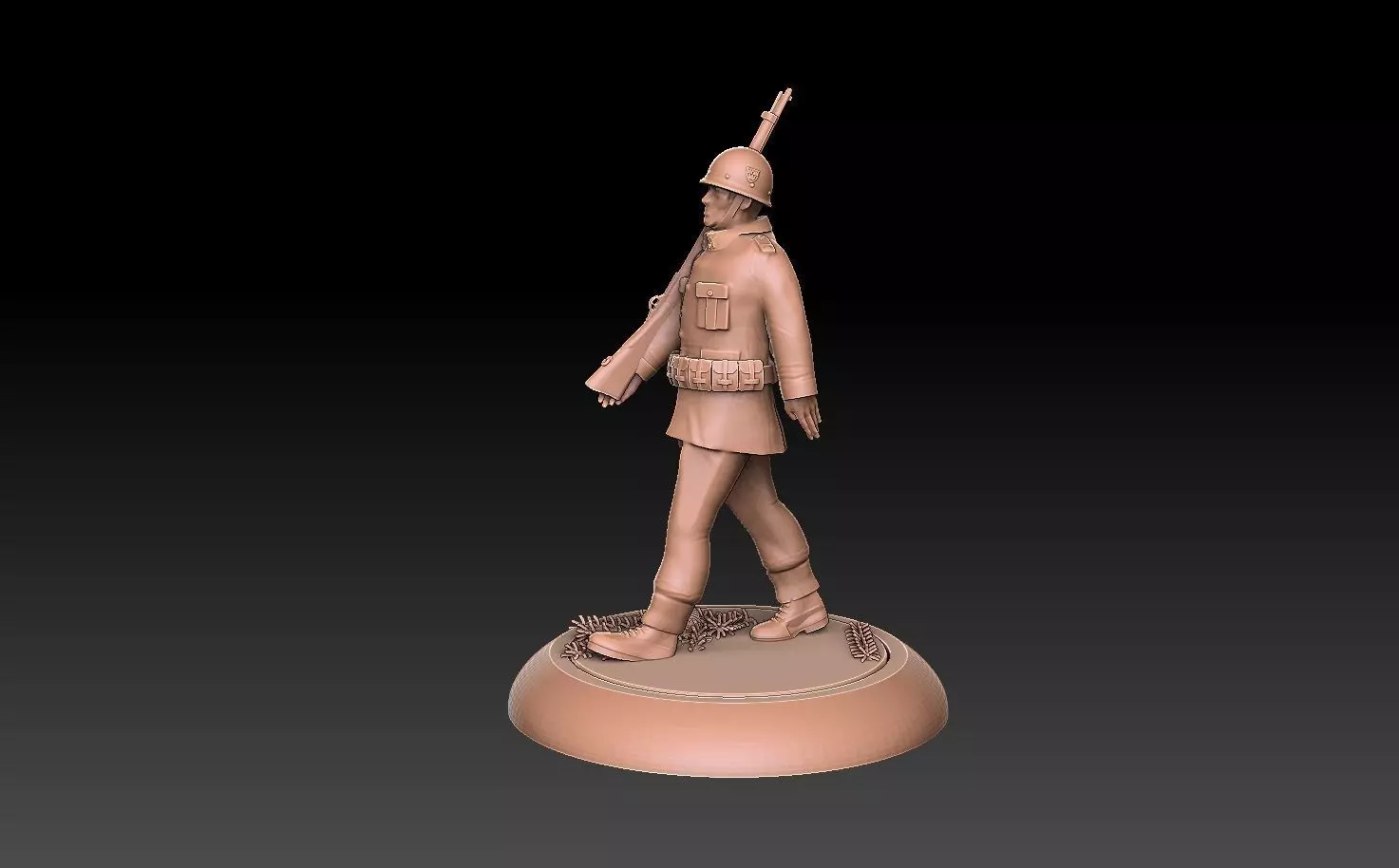 Swedish WW2 Rifle Platoon Early-War Era 3D print model_16