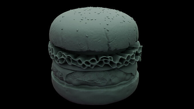 Hamburger Free 3D print model