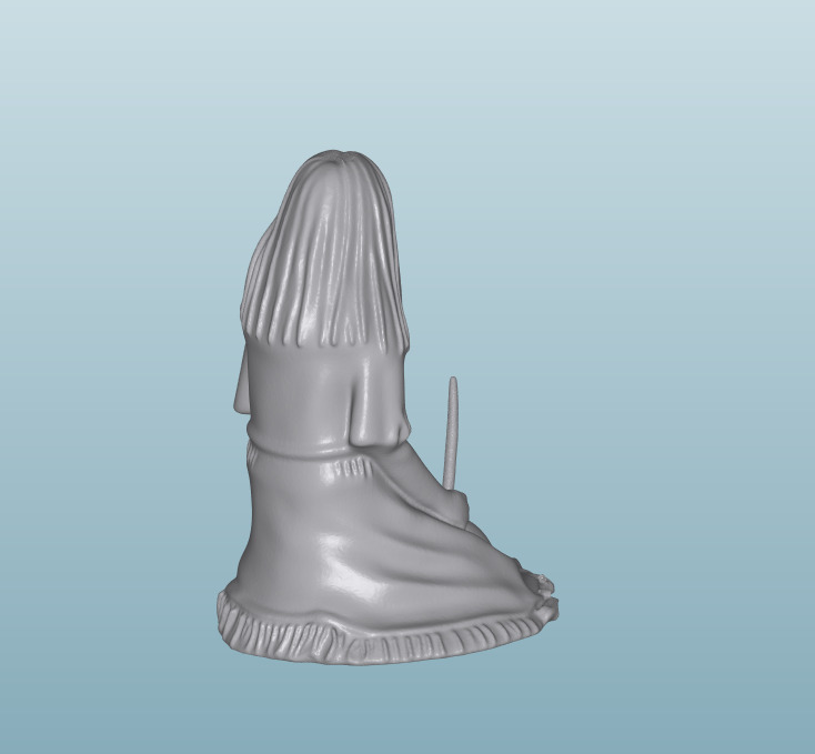 INDIAN W29 Native American Figures 3D print model_1