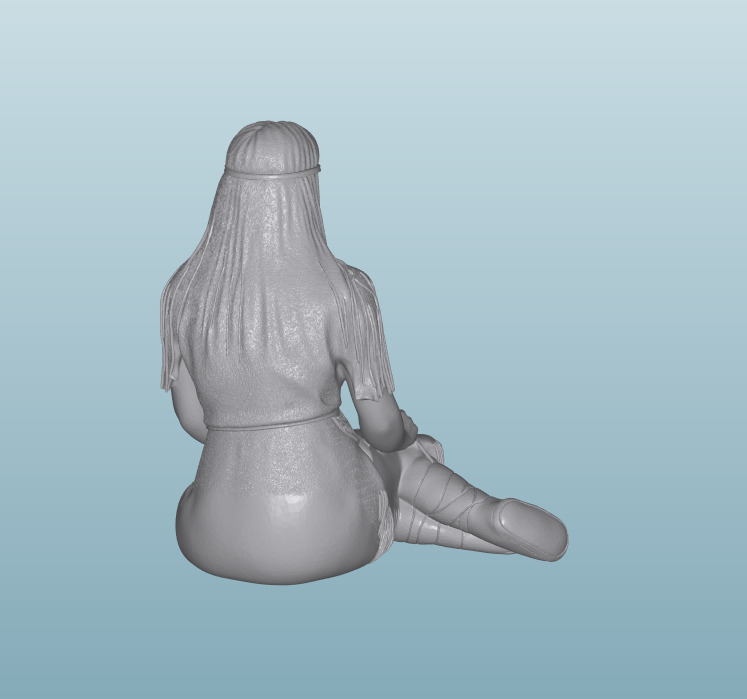 INDIAN W30 Native American Figures 3D print model_1