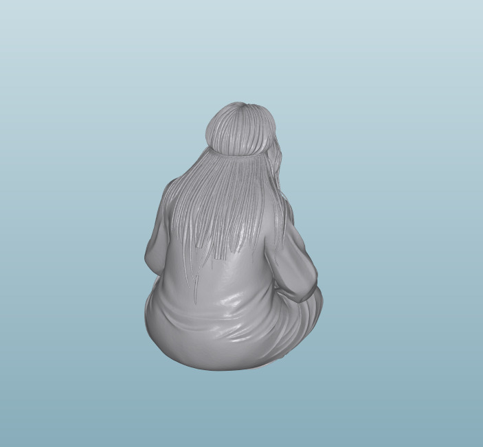 INDIAN W31 Native American Figures 3D print model_1