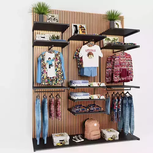 CHILD STORE CLOTH AND TOYS  HANGER 