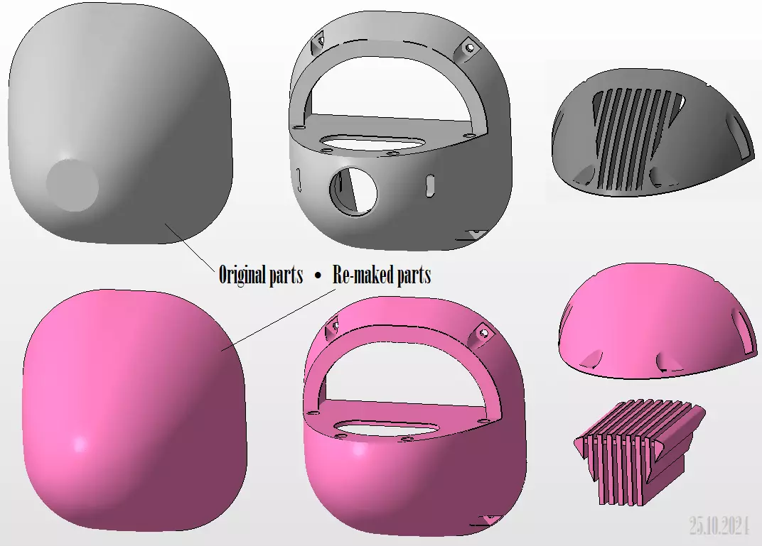 Re-maked blank nose for Flightory Talon-1400 V2 2024 3D print model