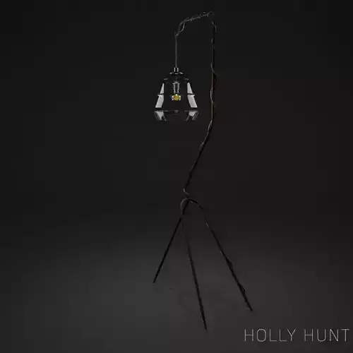 Holly Hunt Roman Ring Floor Lamp 3D model